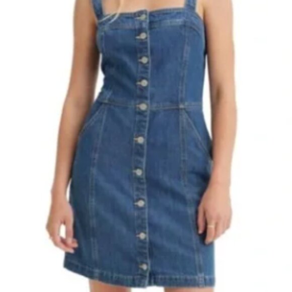 Levi's Drea Denim Dress - Picture 1 of 7